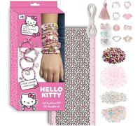 Hello Kitty DIY Bracelet Set | Creative Kit with Beads, Charms, Elastics and Exclusive Design by Sanrio | Over 1000 Pieces for Creative Girls