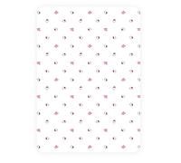 Hello Kitty Double Fitted Sheet Kids Polycotton White Bedding Bed Sheet