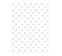 Hello Kitty Double Fitted Sheet Kids Polycotton White Bedding Bed Sheet
