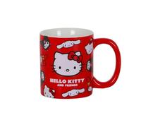 Hello Kitty Faces-Mug, Red