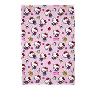 Hello Kitty Fleece Blanket Super Soft Warm Pink Cat Kids Girls Throw 100 x 150cm