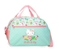 Hello Kitty Floral Kitty Travel Bag Green 40 x 28 x 22 cm Polyester