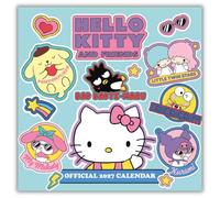 Hello Kitty & Friends 2027 Square Wall Calendar Official Licensed Sanrio Calendar, Monthly Grid Layout, Cute & Colourful Artwork Featuring Hello Kitty & Friends, Large Square Format, Gift for Fans