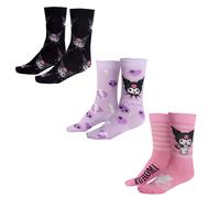 Hello Kitty & Friends 3 Pcs Socks Kuromi Set 2900003046