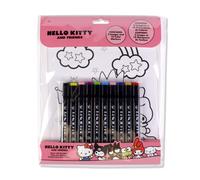 HELLO KITTY & FRIENDS COLOUR BY NUMBERS ACTIVITY SET