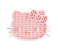Hello Kitty Silicone Dog Feeder - Non-Slip, Foldable and Portable Pet Bowl, Ideal for Travel, Walks and Daily Feeding