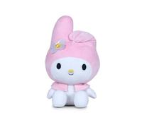 Hello Kitty Friends Plush, 22cm My Melody Soft Toy, Adorable Bunny Character from Hello Kitty Series, Official Licensed Plush for Fans and Collectors, for Ages 4+