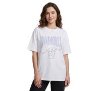 Hello Kitty & Friends Womens Short Sleeved T-Shirt, My Melody, Kuromi, Cinnamoroll Graphic Tee for Women | Sanrio Character Print Top