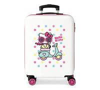 Hello Kitty Girl Gang Hello Kitty Suitcase, 38x55x20 cm, Blanco