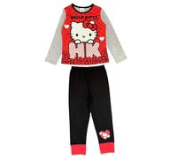 Hello Kitty Girls Pyjamas, 2 Piece Nightwear Set, Multicoloured Age 5-6 Years