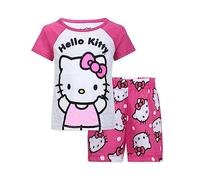 Hello Kitty Girls T-Shirt and Short Set for Infant, Toddler, Little and Big Girls - Pink, Pink, 4 Years