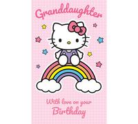 HELLO KITTY GRANDDAUGHTER BIRTHDAY CARD