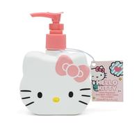 Hello Kitty Hand Wash 250ml | Cherry Fragranced Gentle Hand Soap | Reusable 3D Hello Kitty Bottle | Kids & Family Hand Wash | Vegan Friendly