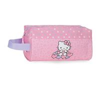 Hello Kitty Hearts & Dots, School Bag, Shoulder Bag, Made of Polyester, Pink, Case