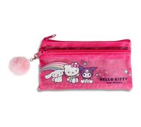 Hello Kitty 5 Piece Stationery Set with Pencil Case, Pencil, Ruler, Eraser and Sharpener for Kids