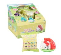 Hello Kitty, HKT44 1 Collectible Figure, 4 cm, Rainbow Tent Series, Random Model, for Children from 3 Years,