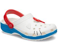 Crocs Unisex's Sabots Classiques Hello Kitty Clog, White, 9 Women/7 Men
