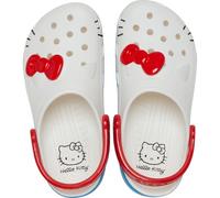 Crocs Unisex Classic Hello Kitty Clog, White, 6/7 UK