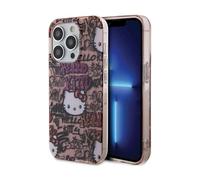 Hello Kitty IML Tags Graffiti Case - iPhone 13 Pro Pink