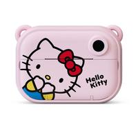 Hello Kitty Instant Print Kids Digital Camera & Video Camcorder with Selfie Camera by Kidamento, Scavenger Hunt Momento Book, 32GB Memory Card - Model P Hello Kitty