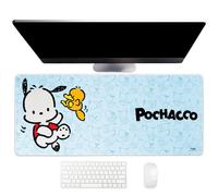 Hello Kitty Jumbo Pochacco Desk Mat, Large Desktop Mousepad, Kawaii Desk Pad, Cute Hello Kitty Decor, 70 x 30 cm