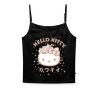 Hello Kitty Kawaii with Stars Women's Organic Spaghetti Strap Top