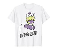 Hello Kitty Kerokerokeroppi Cute Skateboard Art Fun Classic T-Shirt