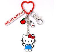 The Carat Shop Hello Kitty Keyring with Charms