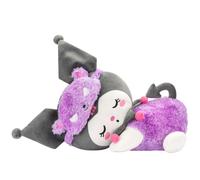 Hello Kitty Kuromi 18-inch Sleeping Plush - Officially Licensed Sanrio Product from Jazwares