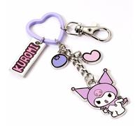 Hello Kitty Kuromi Charm Keyring