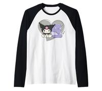 Hello Kitty Kuromi Cute Naughty Bear Love Classic Valentine Raglan Baseball Tee