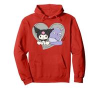 Hello Kitty Kuromi Cute Naughty Bear Love Valentine Classic Pullover Hoodie