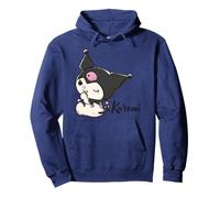 Hello Kitty Kuromi Cute Naughty Valentines Love Classic XOXO Pullover Hoodie