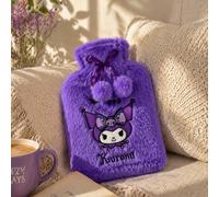 Hello Kitty Kuromi Fur Hot Water Bottle 1L in Purple | Size: Medium Hello Kitty Purple M