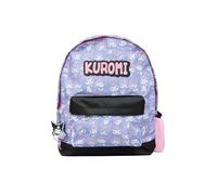 Hello Kitty Kuromi Girls School Backpack | Teens and Kids Travel Rucksack with Charm | Cute Anime Bag Sanrio Gifts