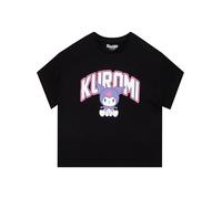 Hello Kitty Kuromi Girls Tshirt, Short Sleeve Summer Girls Top, Boxy Kids Tshirt, 6-7 Years