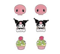 PACK 3 EARRINGS KUROMI