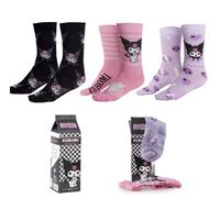 Hello Kitty Kuromi Socks multicolour one size