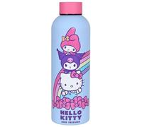 Hello Kitty Kuromi Steel Water Bottle, Stainless Steel Bottle 800 ml (Hello Kitty Kuromi)