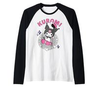 Hello Kitty Kuromi Street Style Skateboard Art Classic Punk Raglan Baseball Tee