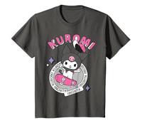 Hello Kitty Kuromi Street Style Skateboard Art Punk Classic T-Shirt