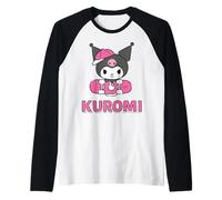 Hello Kitty Kuromi Street Style Skateboard Emo Classic Punk Raglan Baseball Tee