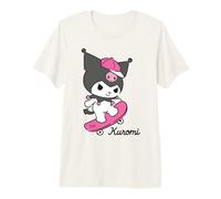 Hello Kitty Kuromi Street Style Skateboard Fun Pose Classic Premium T-Shirt