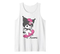 Hello Kitty Kuromi Street Style Skateboard Fun Pose Classic Tank Top