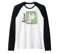 Hello Kitty Kuromi Sweet Naughty Bear Emo Rock Devil Classic Raglan Baseball Tee