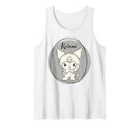Hello Kitty Kuromi Sweet Naughty Fun Emo Rock Classic Devil Tank Top