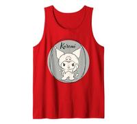 Hello Kitty Kuromi Sweet Naughty Fun Emo Rock Devil Classic Tank Top