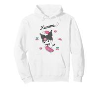 Hello Kitty Kuromi Sweet Skateboard Fun Rock Devil Classic Pullover Hoodie