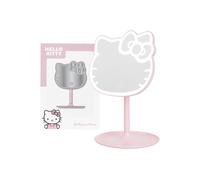 Hello Kitty Led Mirror Makeup Vanity Compact Battery Operated Portable Table In Pink Pink One Size
