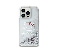 Hello Kitty Liquid Glitter Charms Case, Silver - iPhone 11